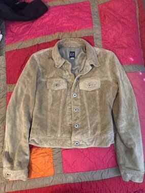 Vintage Gap Camel Leather Jacket